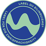 Logo Label für Zweisprachigkeit